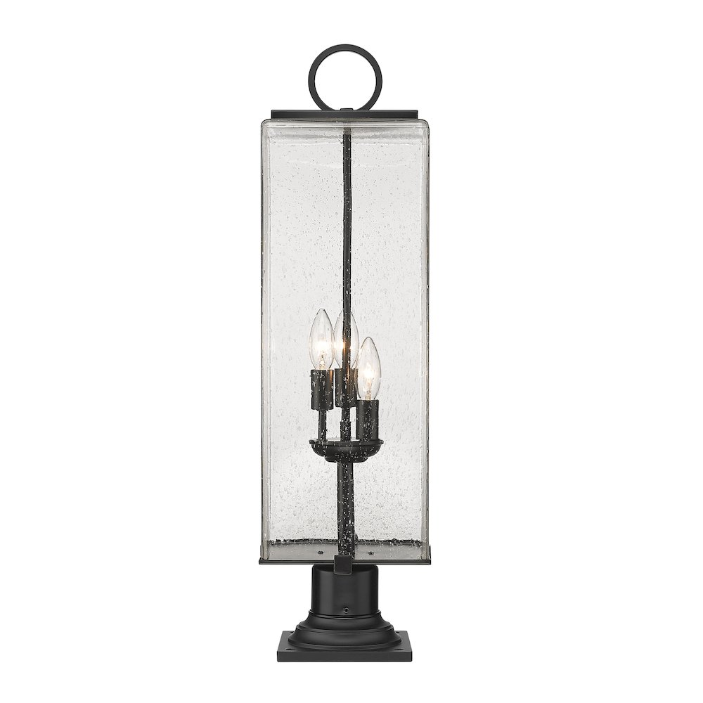 Z-Lite 3 Light Outdoor Pier Mounted Fixture. Picture 2