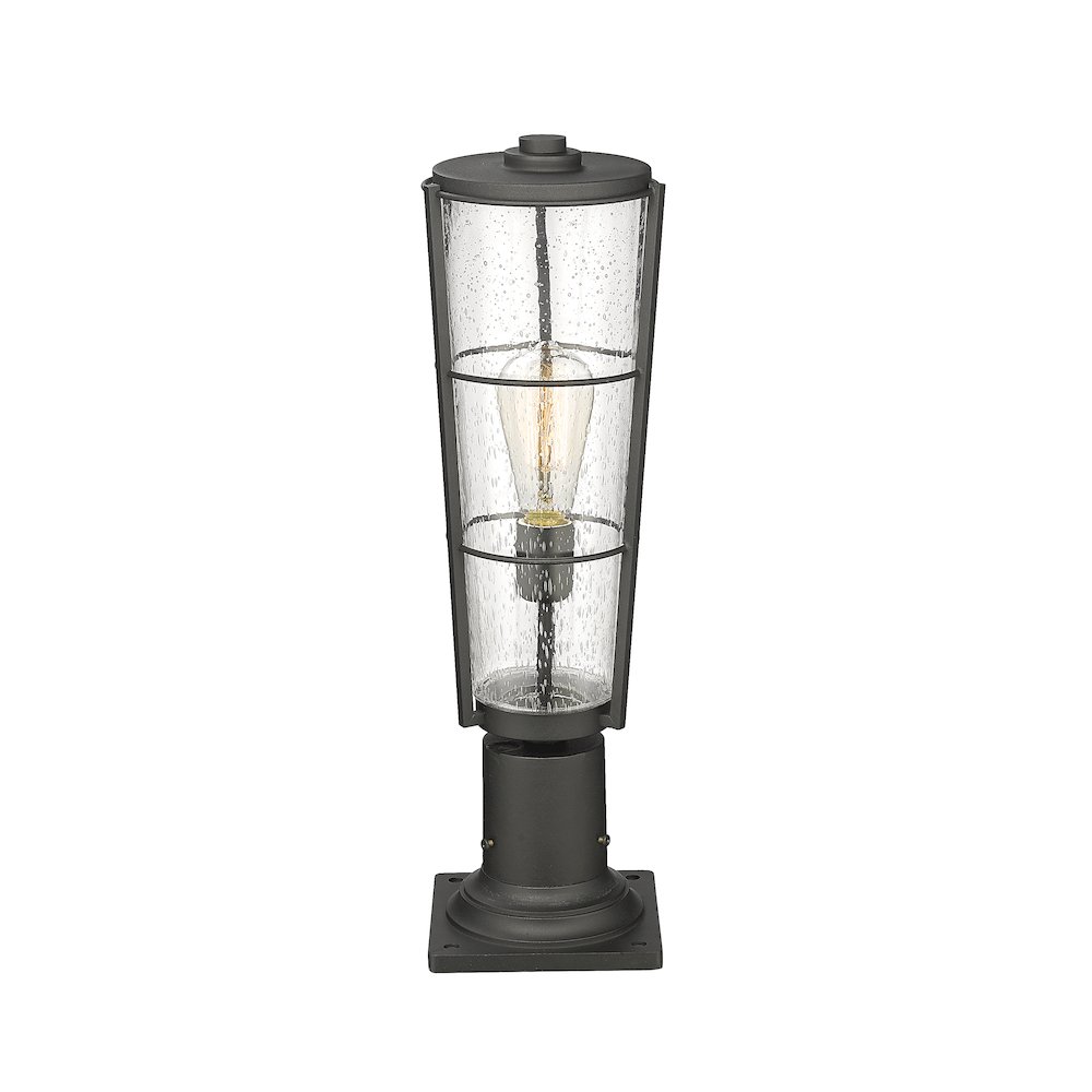 Z-Lite 1 Light Outdoor Pier Mounted Fixture. Picture 2