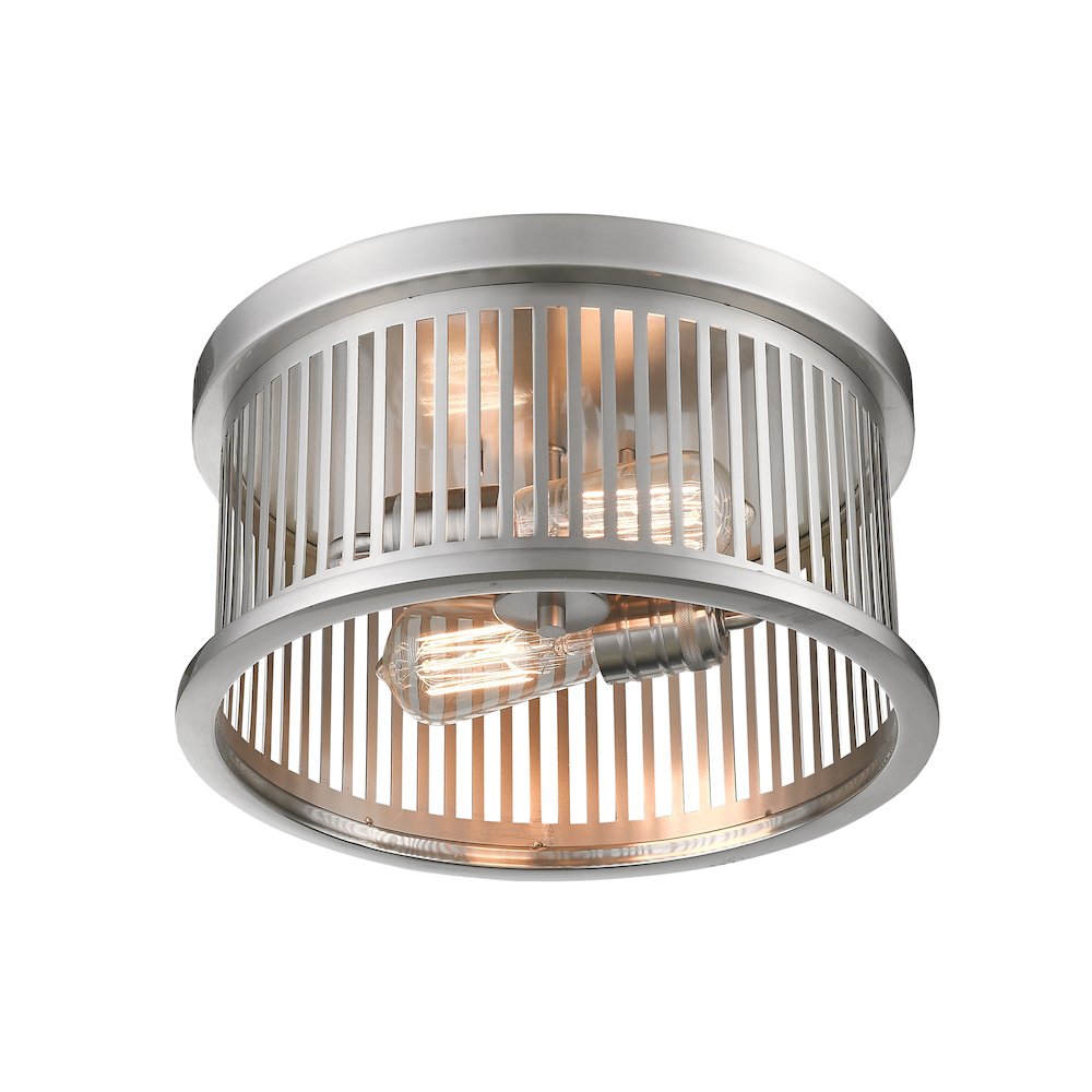 Z-Lite 2 Light Flush Mount. Picture 3
