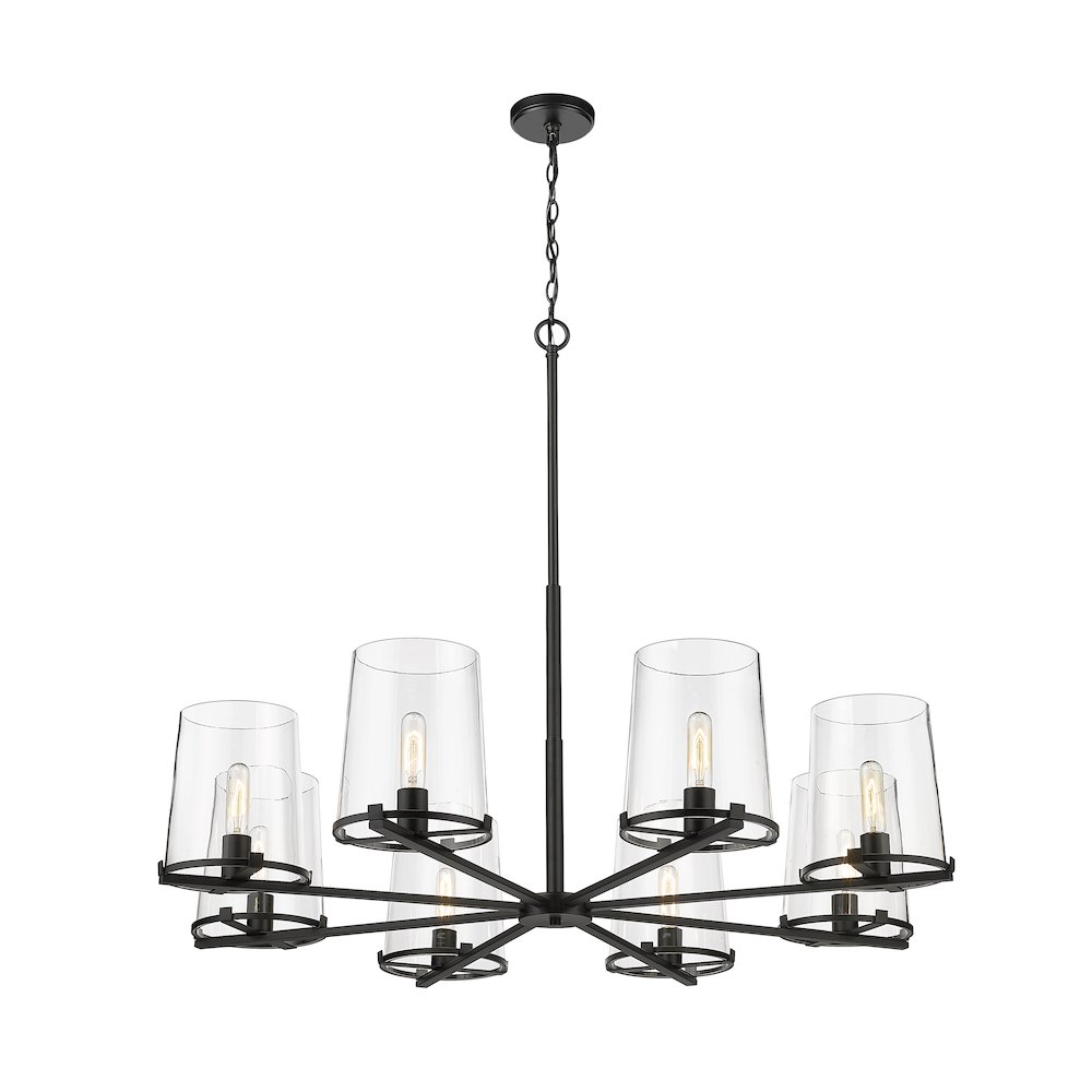 Z-Lite 8 Light Chandelier. Picture 3