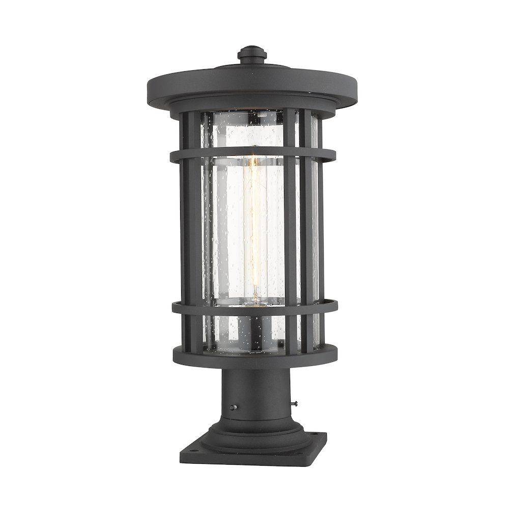 Z-Lite 1 Light Outdoor Pier Mounted Fixture. Picture 4