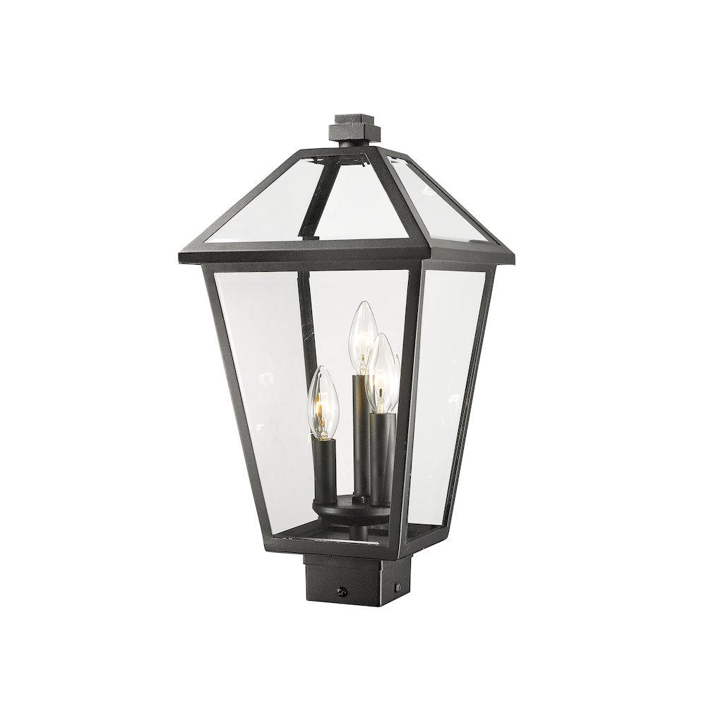 Z-Lite 3 Light Outdoor Post Mount Fixture. Picture 1