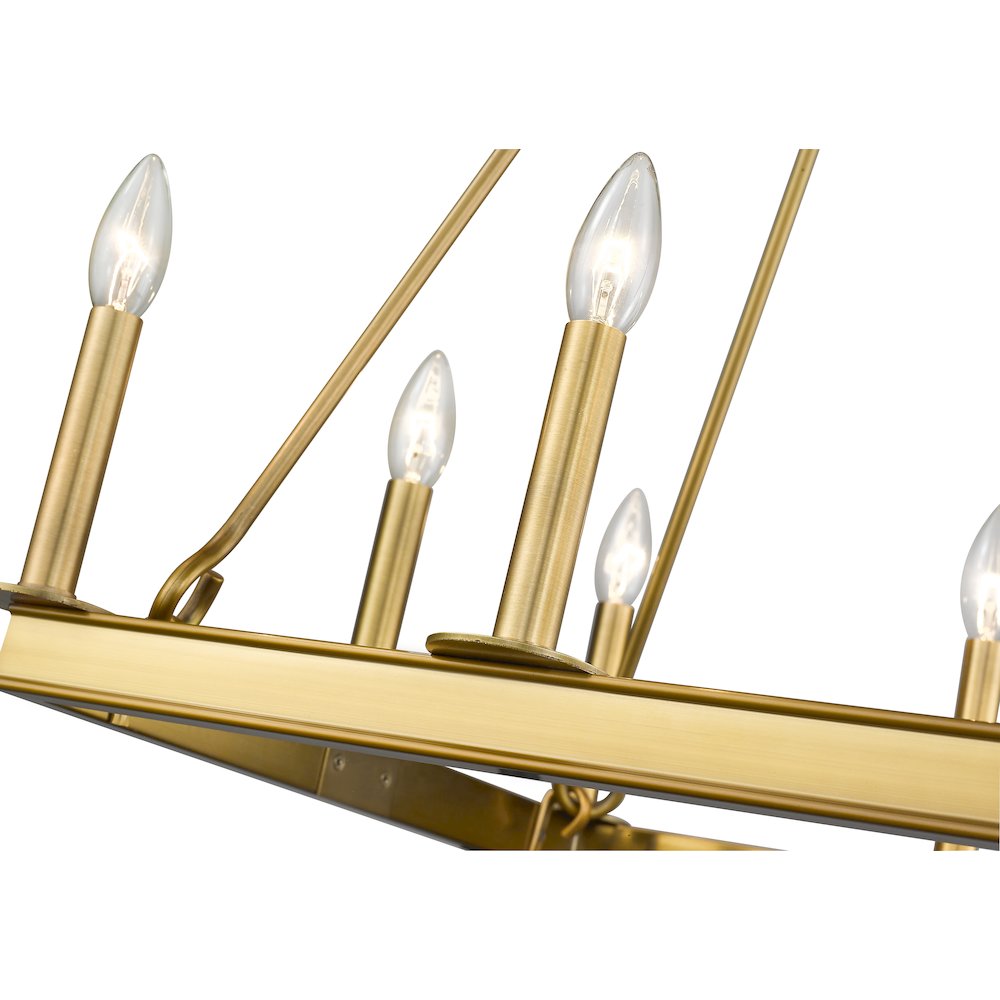 Z-Lite 8 Light Chandelier. Picture 4