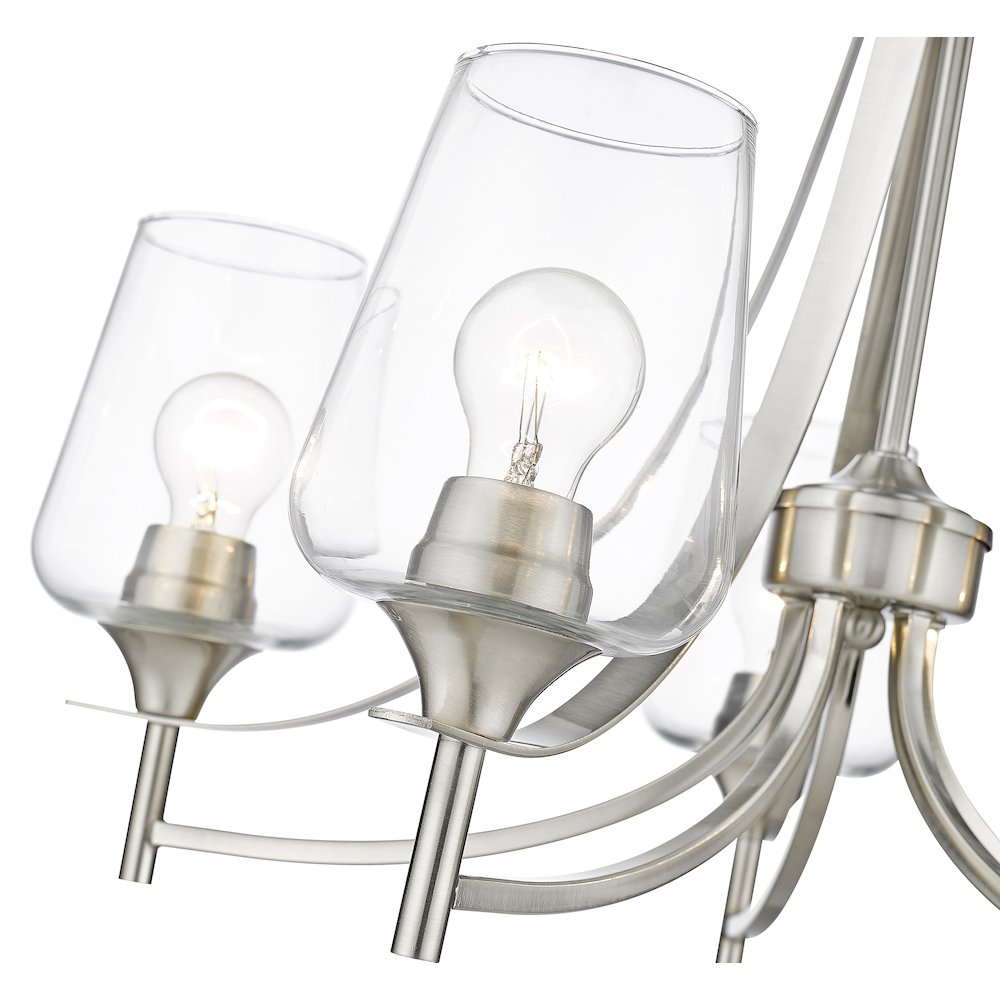 Z-Lite 5 Light Chandelier. Picture 4