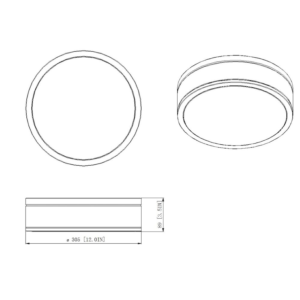 Z-Lite 1 Light Flush Mount. Picture 8