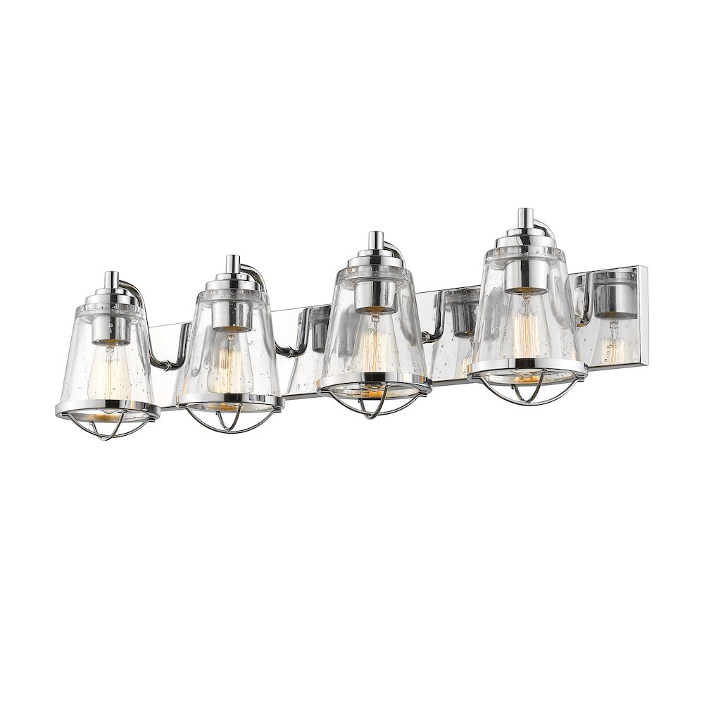 Z-Lite 4 Light Vanity. Picture 1