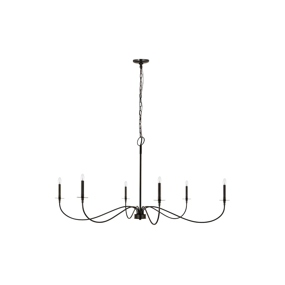 Z-Lite 6 Light Chandelier. Picture 4