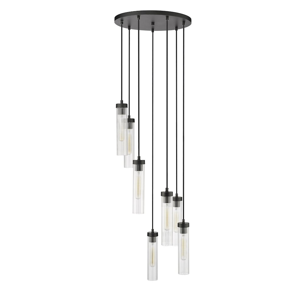 Z-Lite 7 Light Chandelier. Picture 5