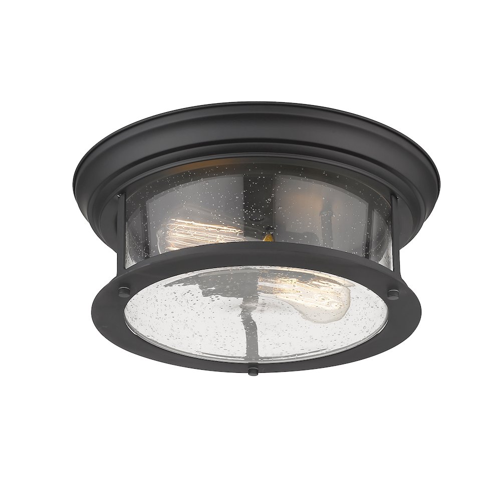 Z-Lite 2 Light Flush Mount. Picture 3