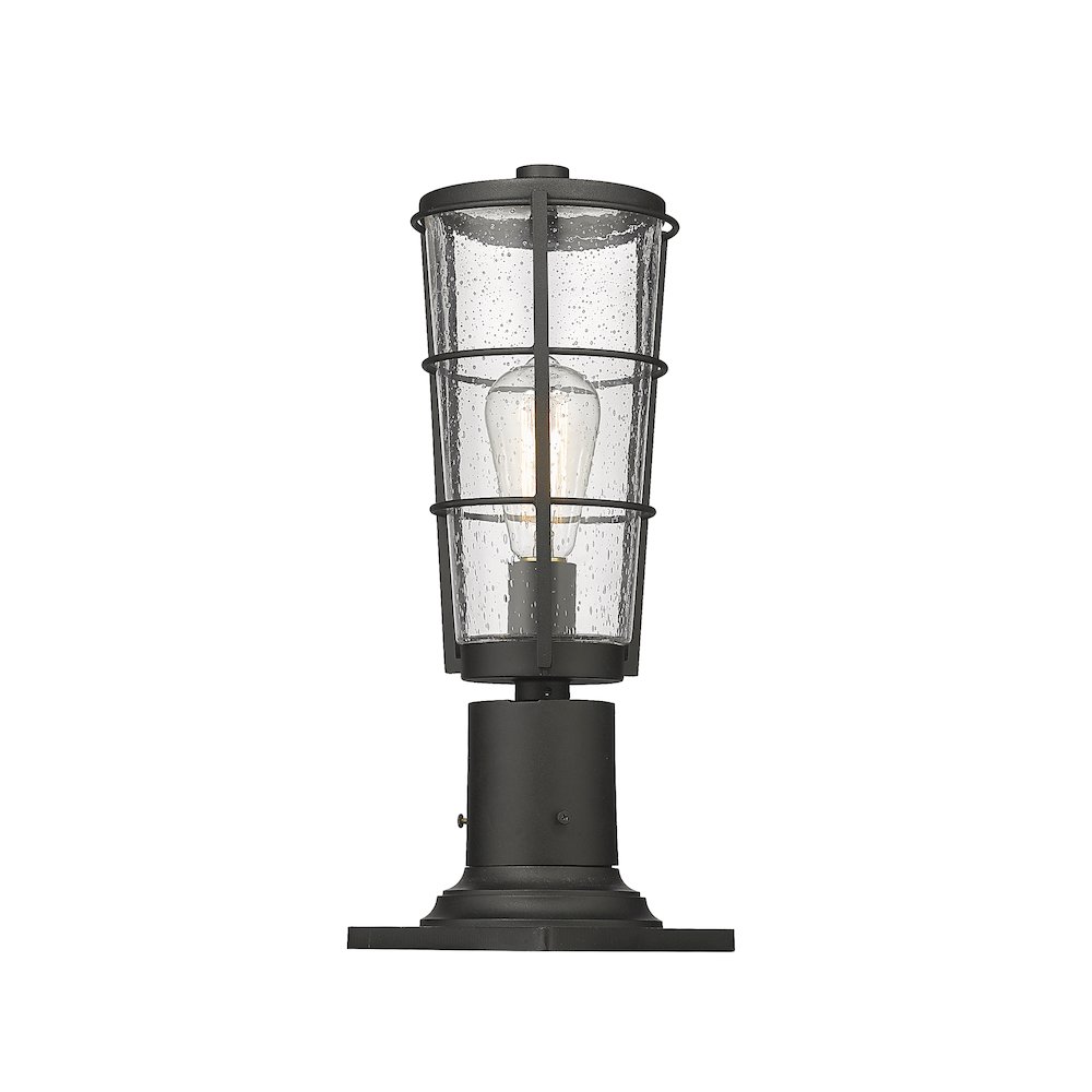Z-Lite 1 Light Outdoor Pier Mounted Fixture. Picture 3