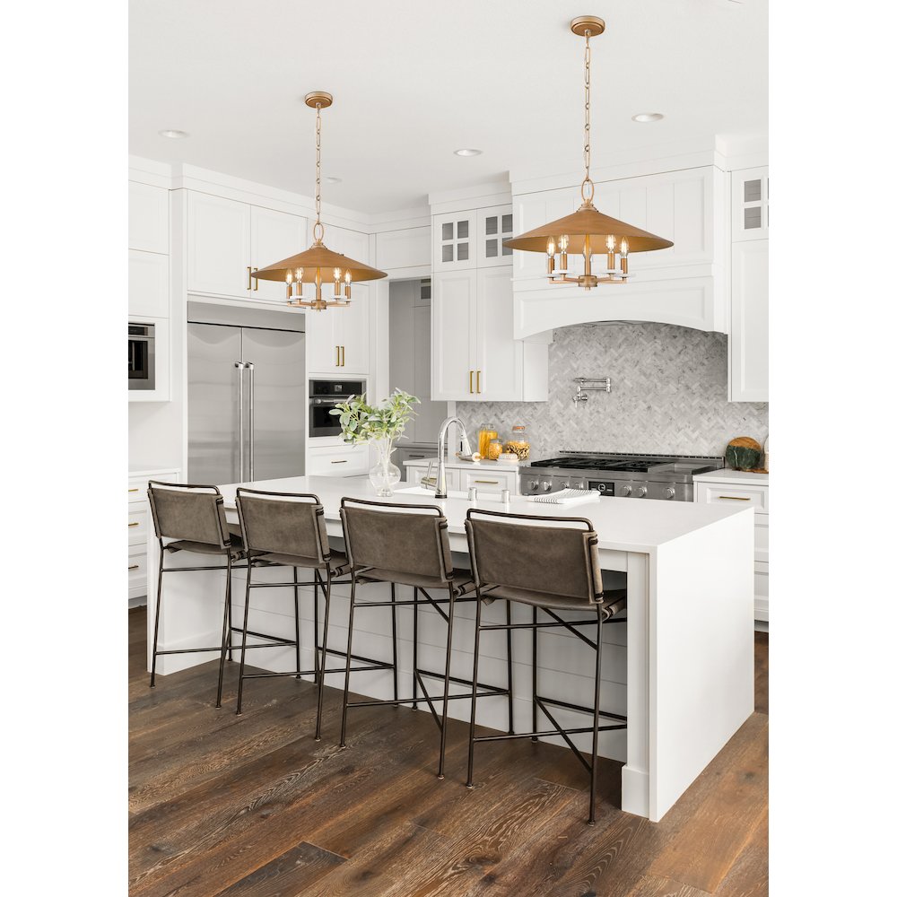 Z-Lite 5 Light Pendant. Picture 7