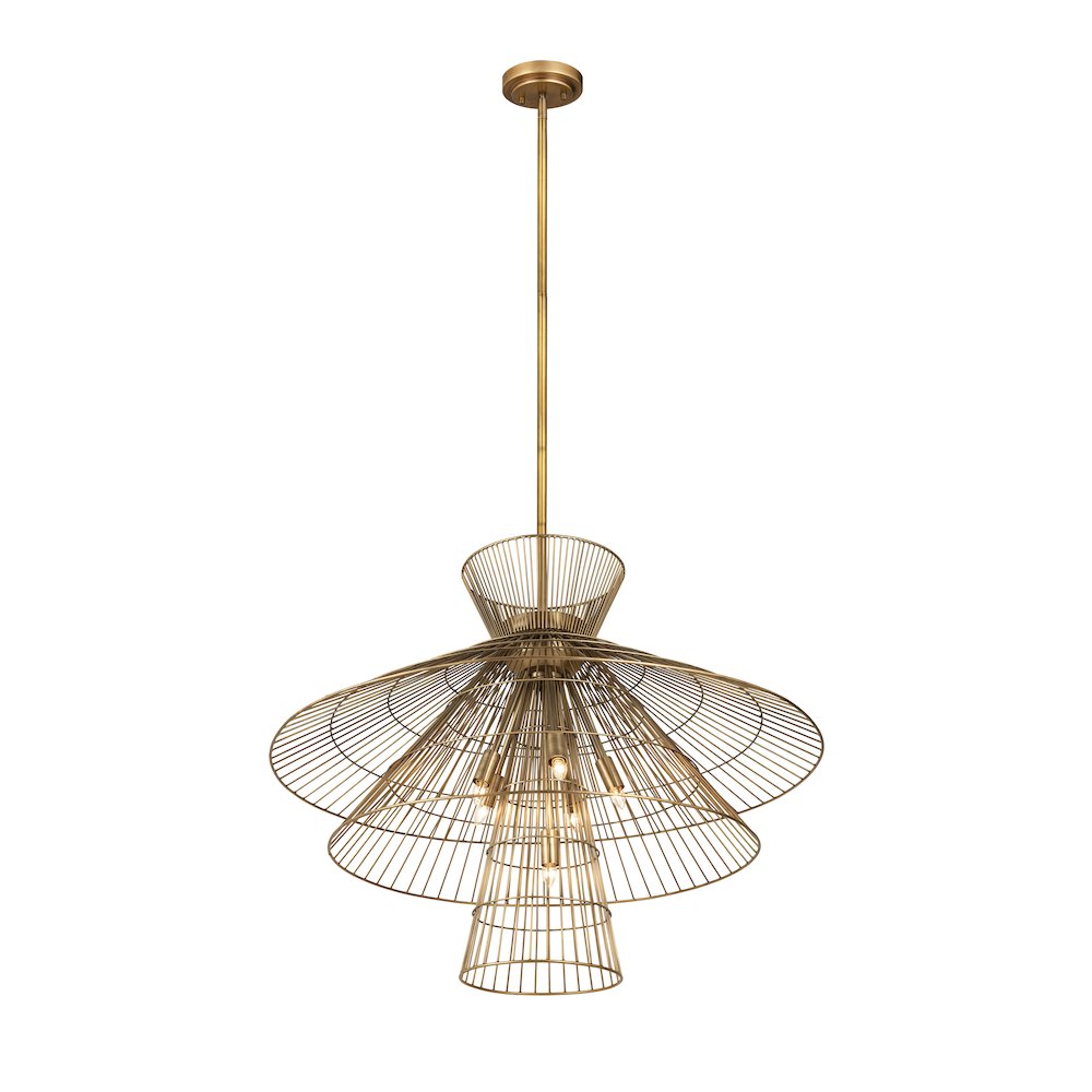 Z-Lite 8 Light Chandelier. Picture 3