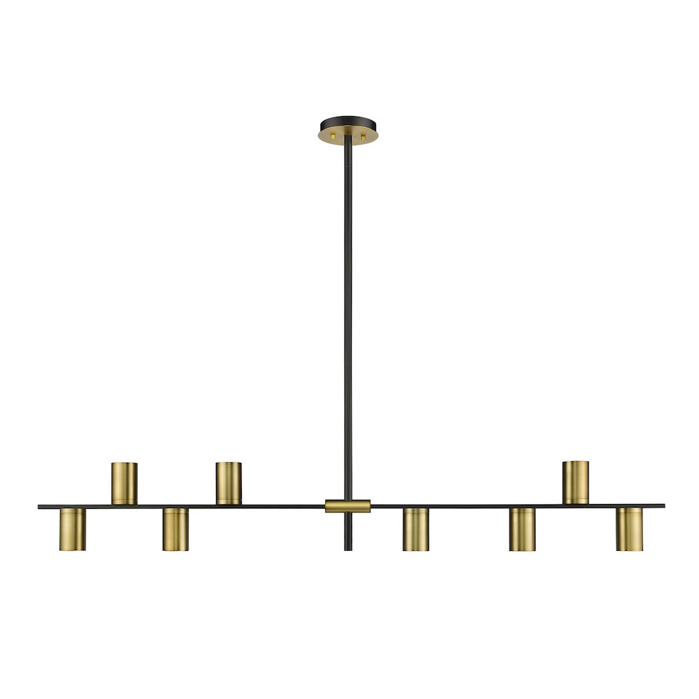 Z-Lite 8 Light Linear Chandelier. Picture 2