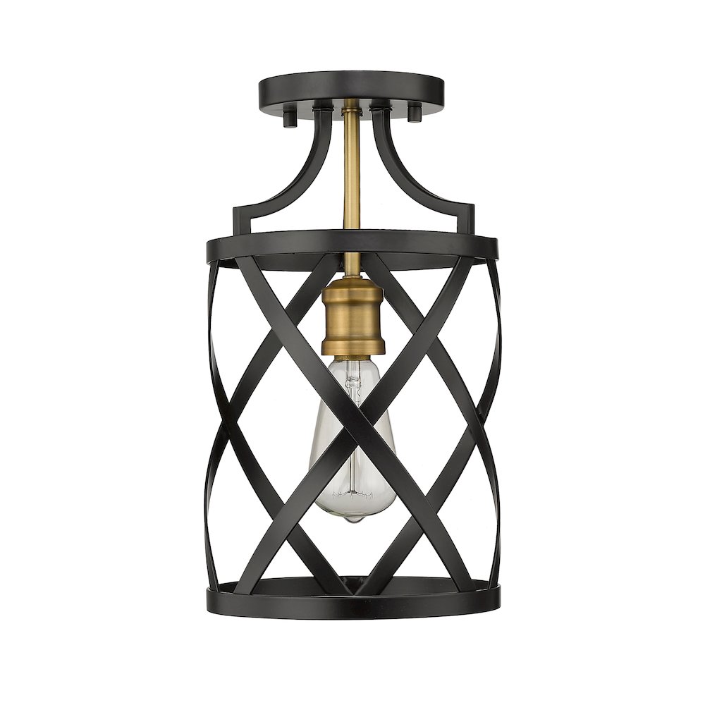 Z-Lite 1 Light Flush Mount. Picture 5