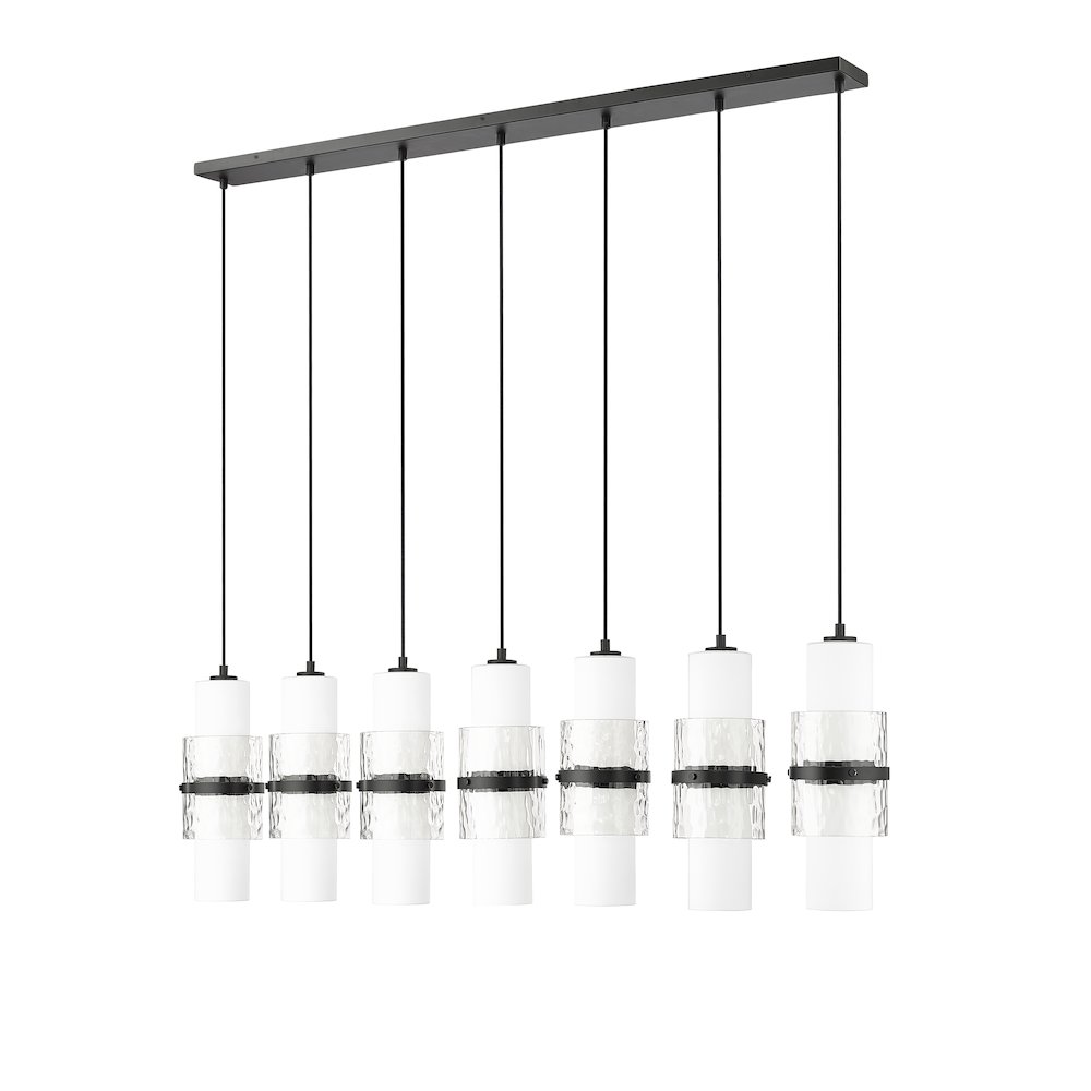Z-Lite 7 Light Linear Chandelier. Picture 5
