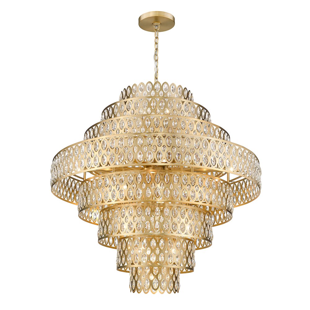 Z-Lite 25 Light Chandelier. Picture 3