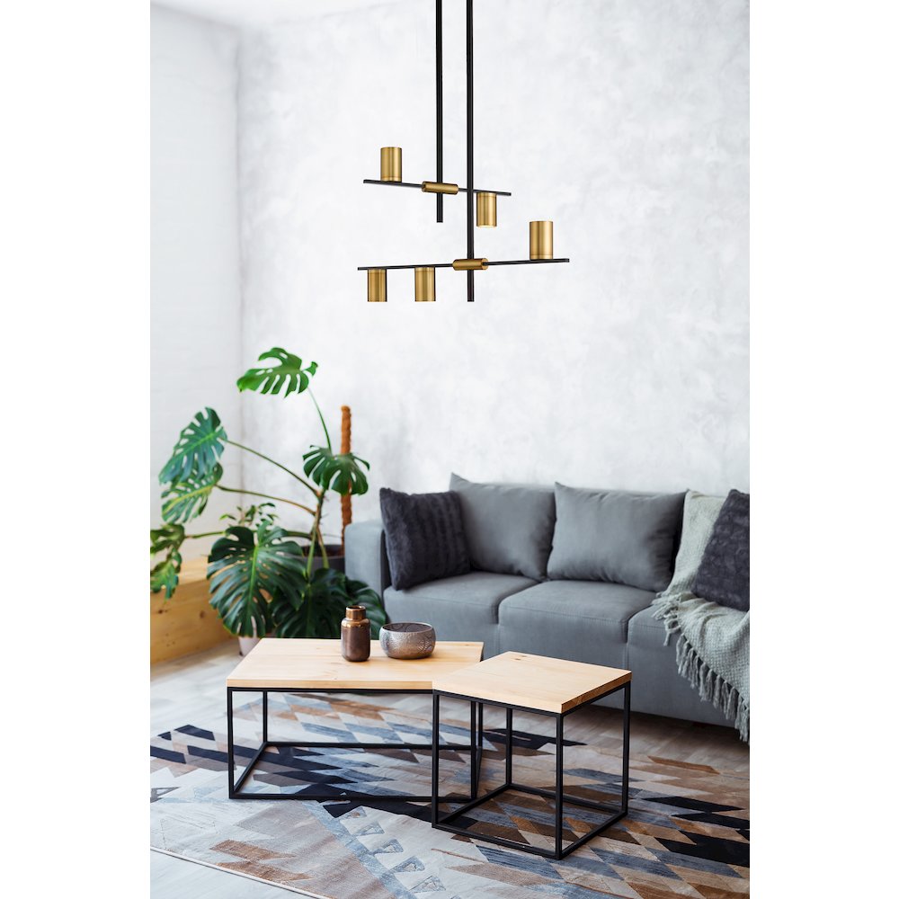 Z-Lite 5 Light Chandelier. Picture 7