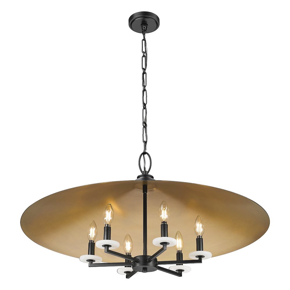 Z-Lite 6 Light Pendant. Picture 3