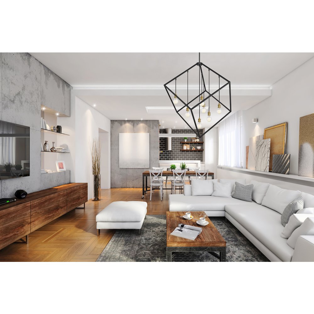 Z-Lite 7 Light Chandelier. Picture 7