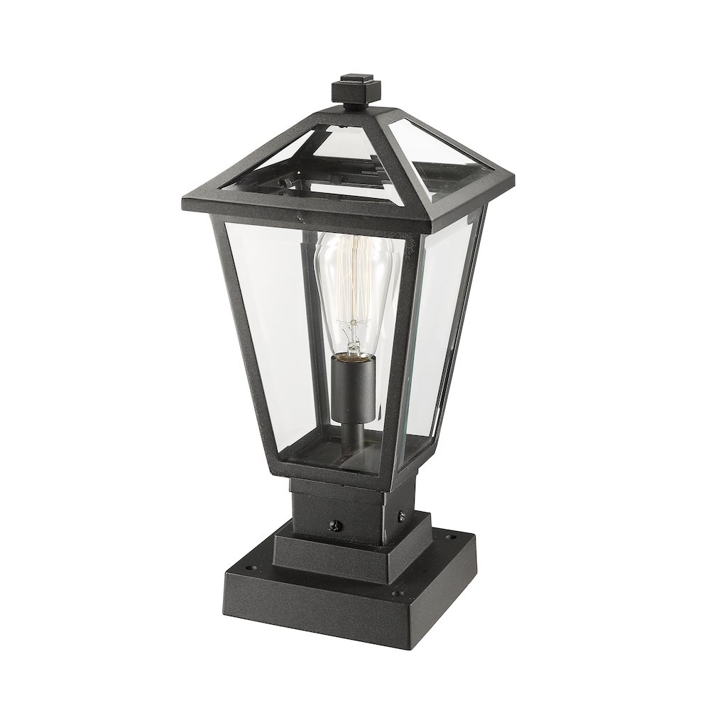 Z-Lite 1 Light Outdoor Pier Mounted Fixture. Picture 3