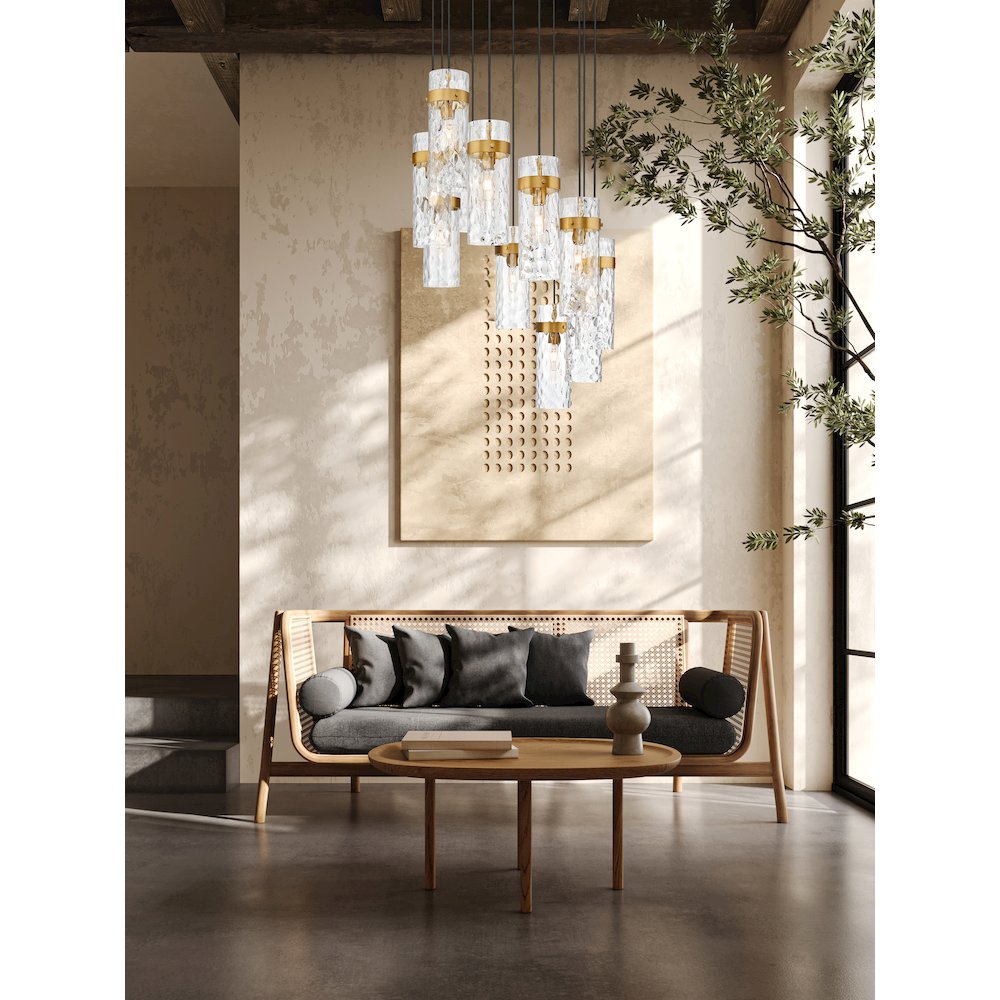 Z-Lite 11 Light Chandelier. Picture 7