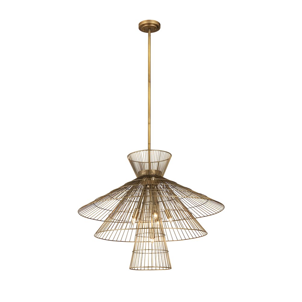 Z-Lite 8 Light Chandelier. Picture 2
