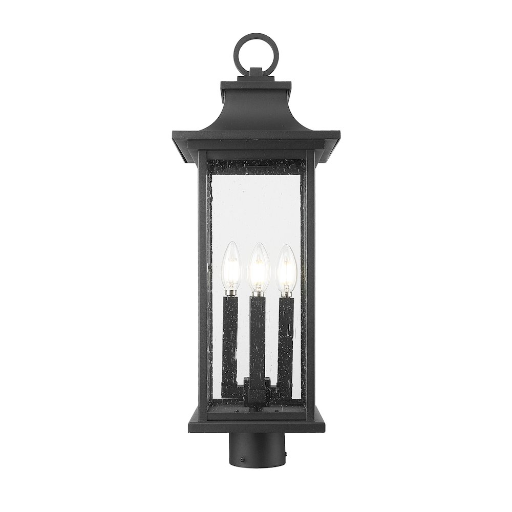 Z-Lite 4 Light Outdoor Post Mount Fixture. Picture 3