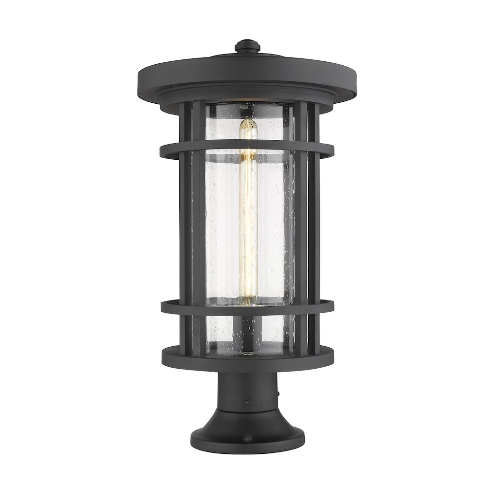 Z-Lite 1 Light Outdoor Pier Mounted Fixture. Picture 1
