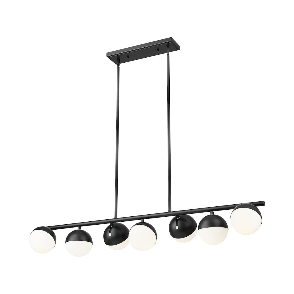 Z-Lite 7 Light Linear Chandelier. Picture 3