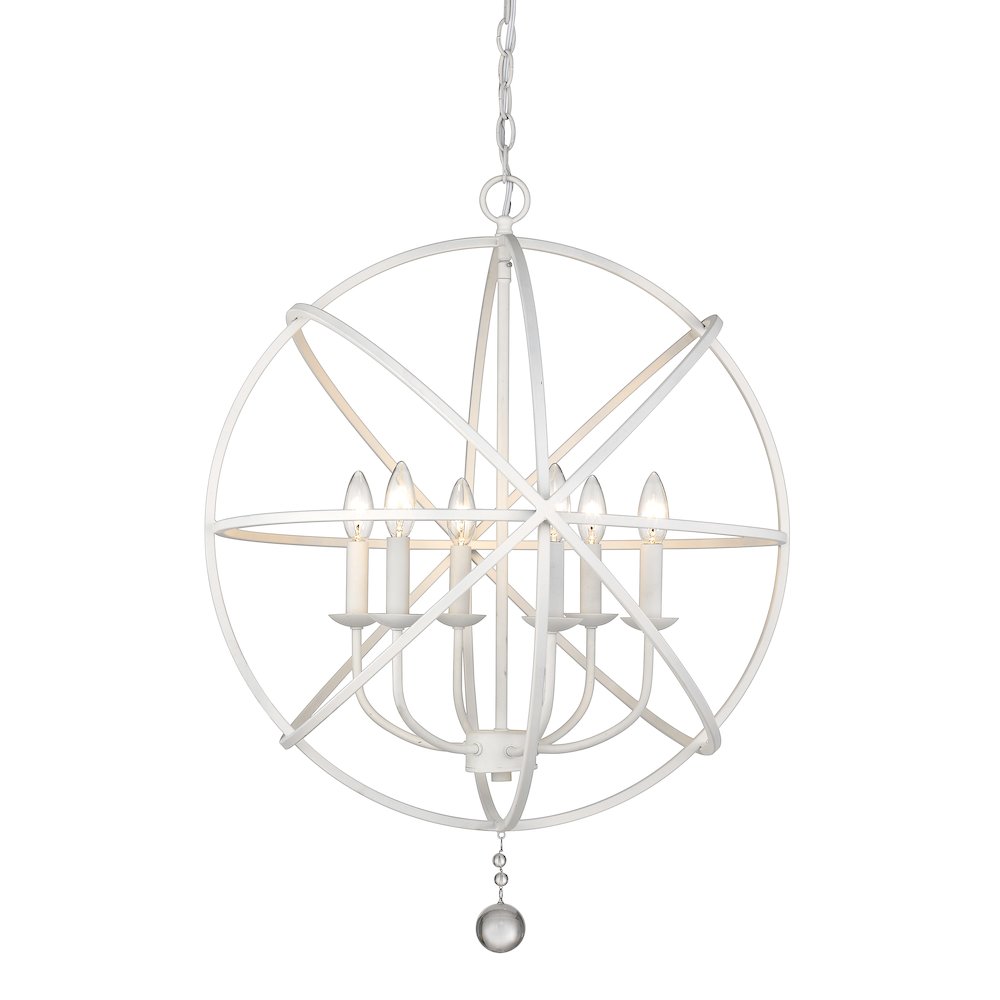 Z-Lite 6 Light Chandelier. Picture 1