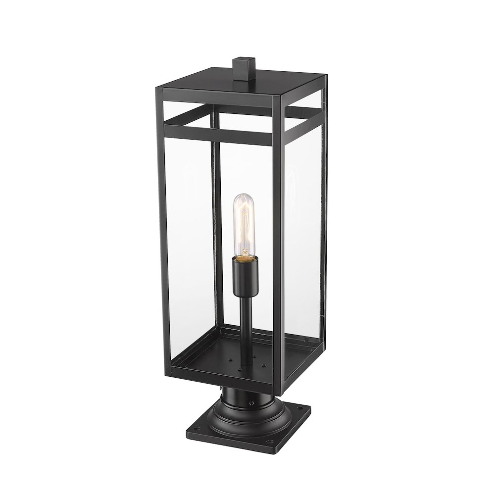 Z-Lite 1 Light Outdoor Pier Mounted Fixture. Picture 3