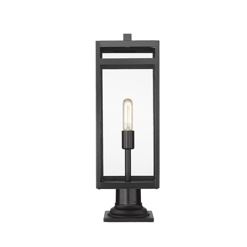 Z-Lite 1 Light Outdoor Pier Mounted Fixture. Picture 2