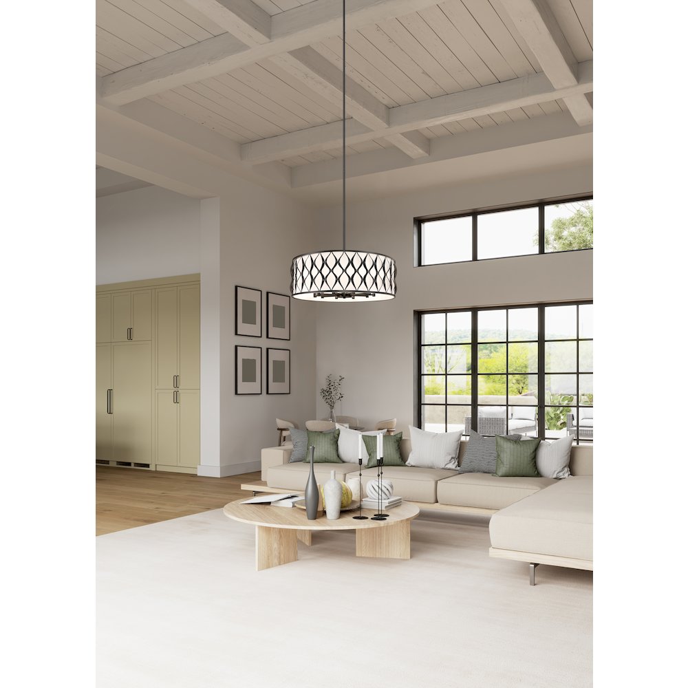 Z-Lite 10 Light Pendant. Picture 6