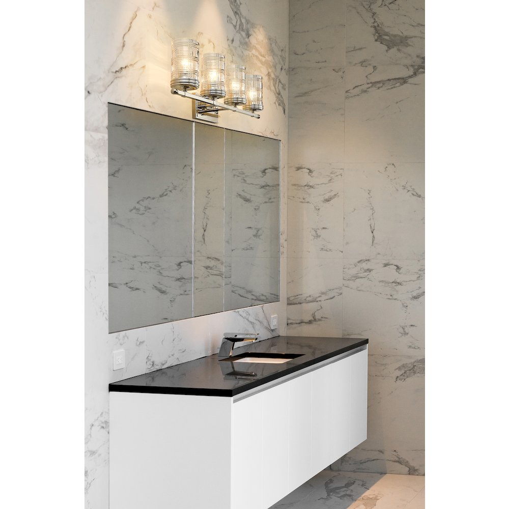 Z-Lite 4 Light Vanity. Picture 6