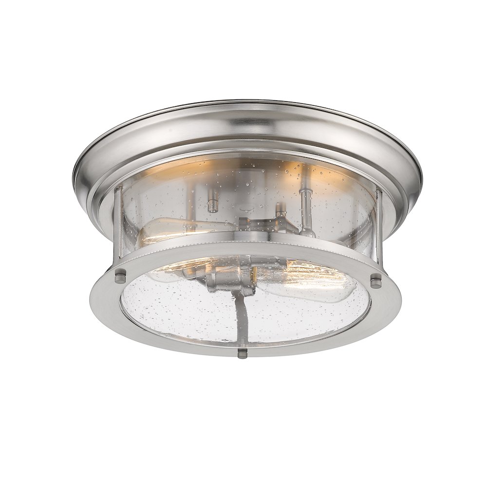 Z-Lite 2 Light Flush Mount. Picture 3