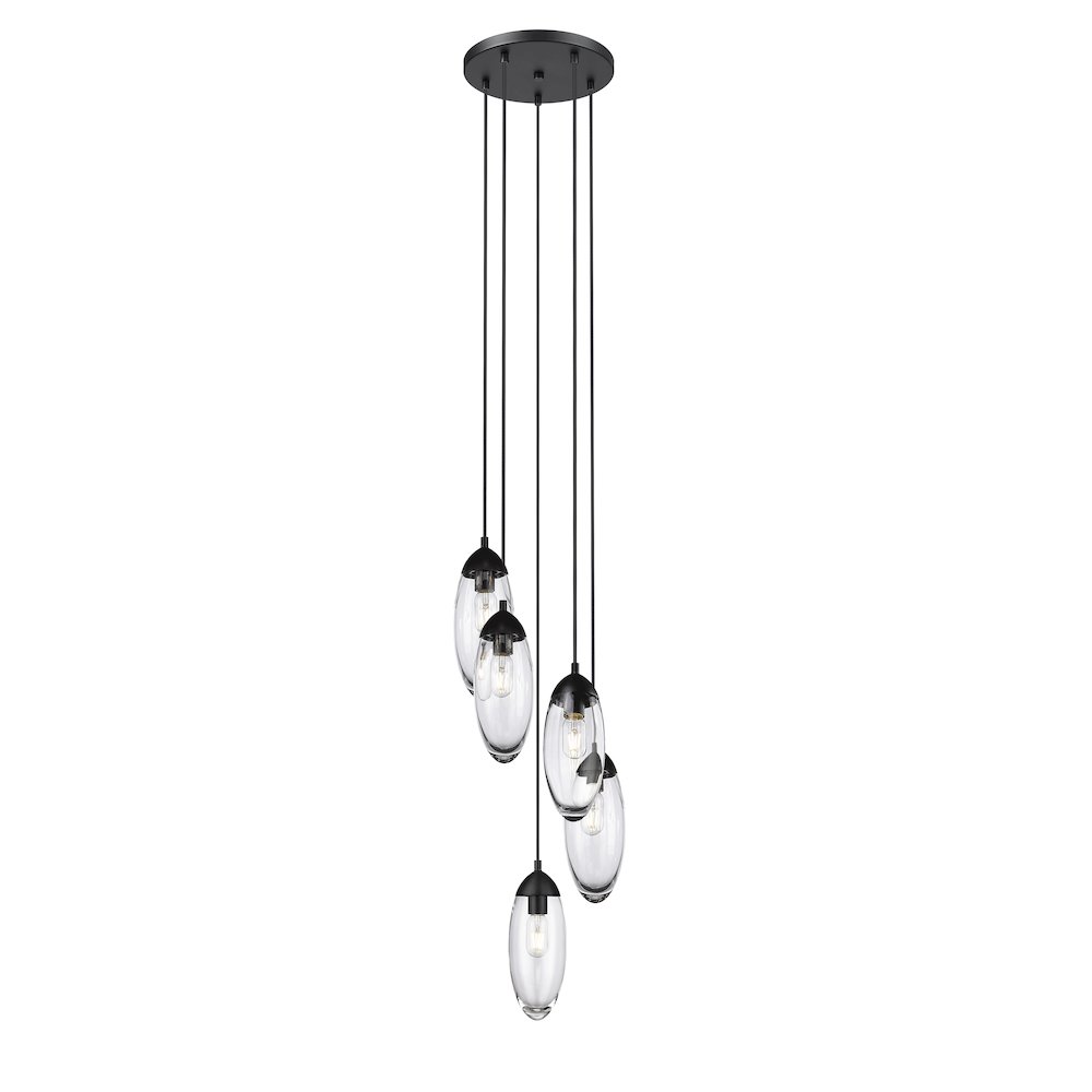 Z-Lite 5 Light Chandelier. Picture 1