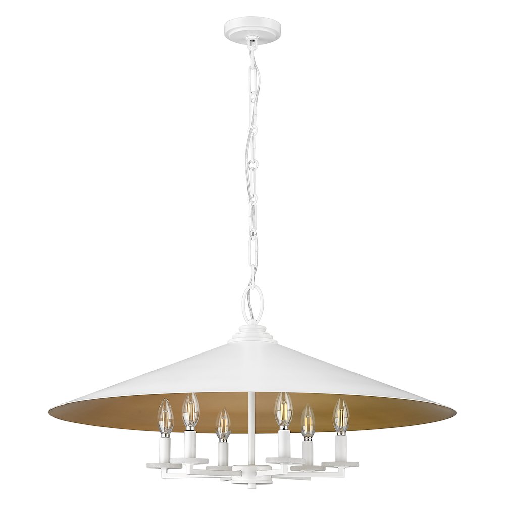 Z-Lite 6 Light Pendant. Picture 5