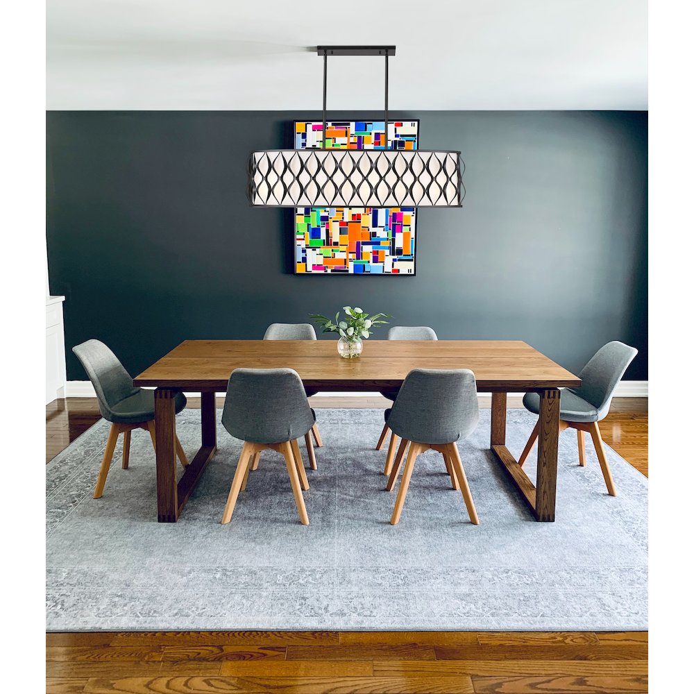 Z-Lite 10 Light Linear Chandelier. Picture 7