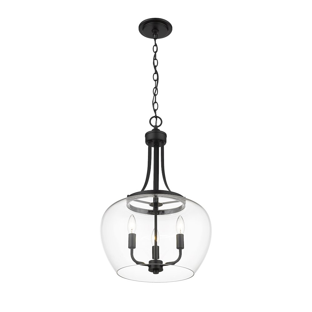 Z-Lite 3 Light Pendant. Picture 3