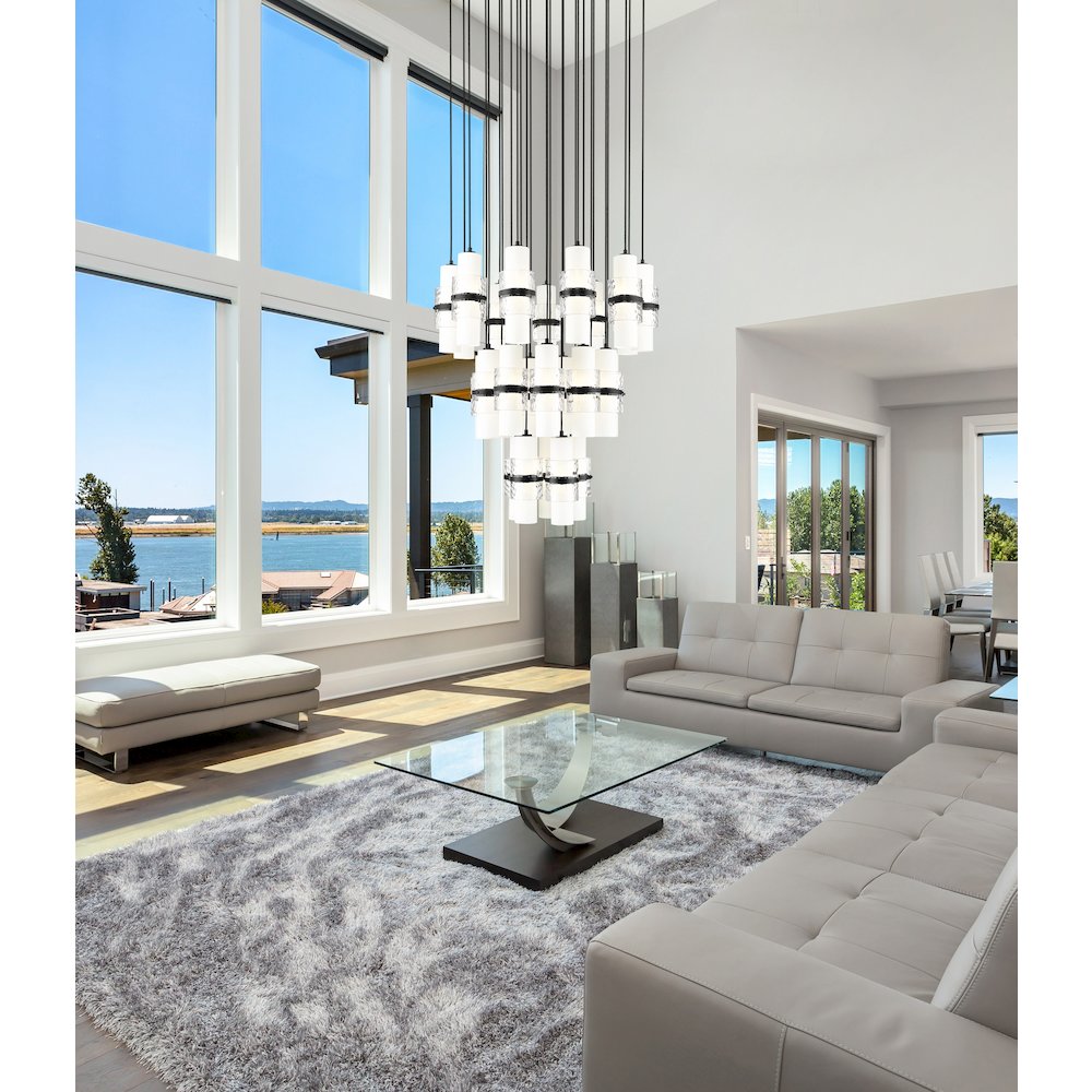 Z-Lite 27 Light Chandelier. Picture 6