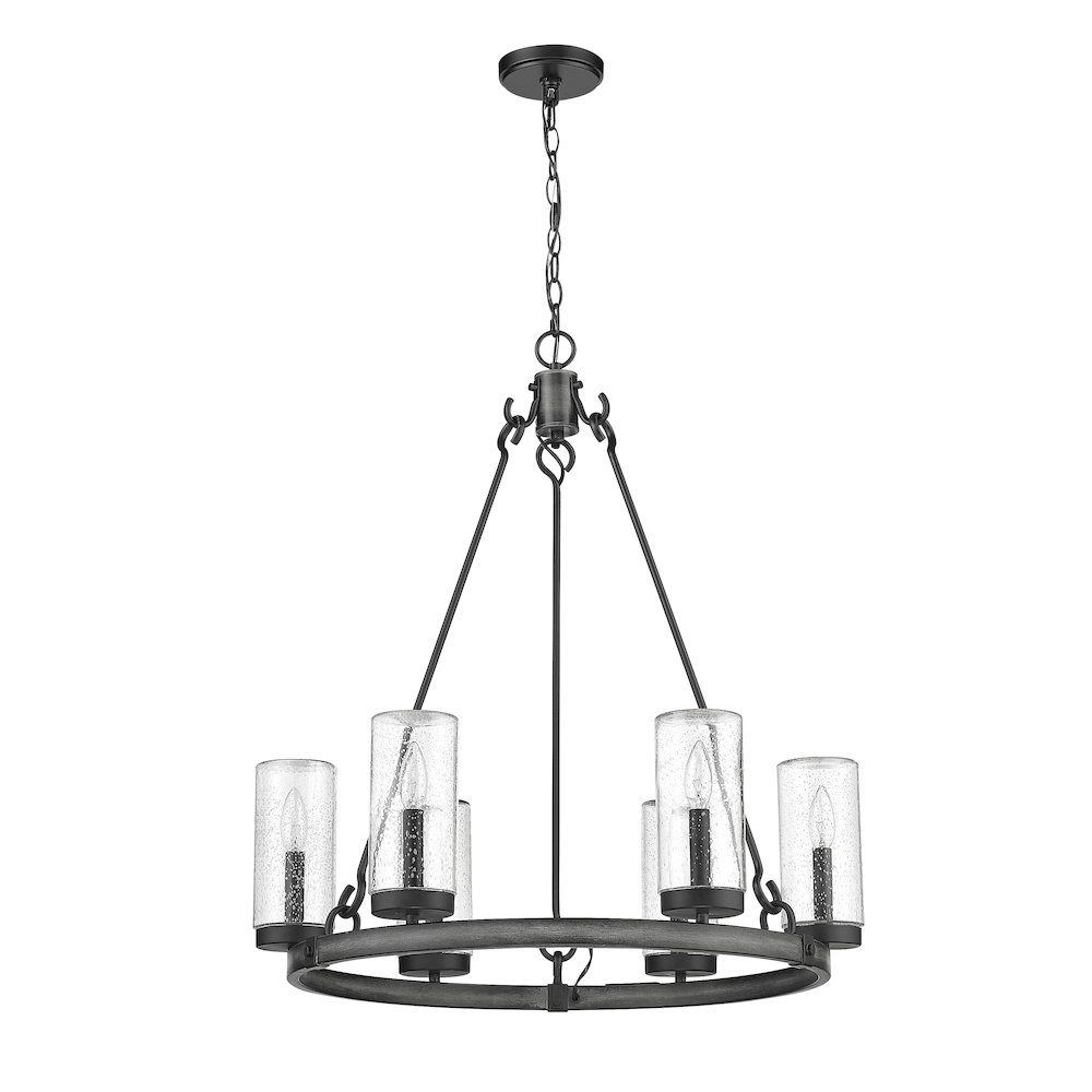 Z-Lite 6 Light Outdoor Chandelier. Picture 5