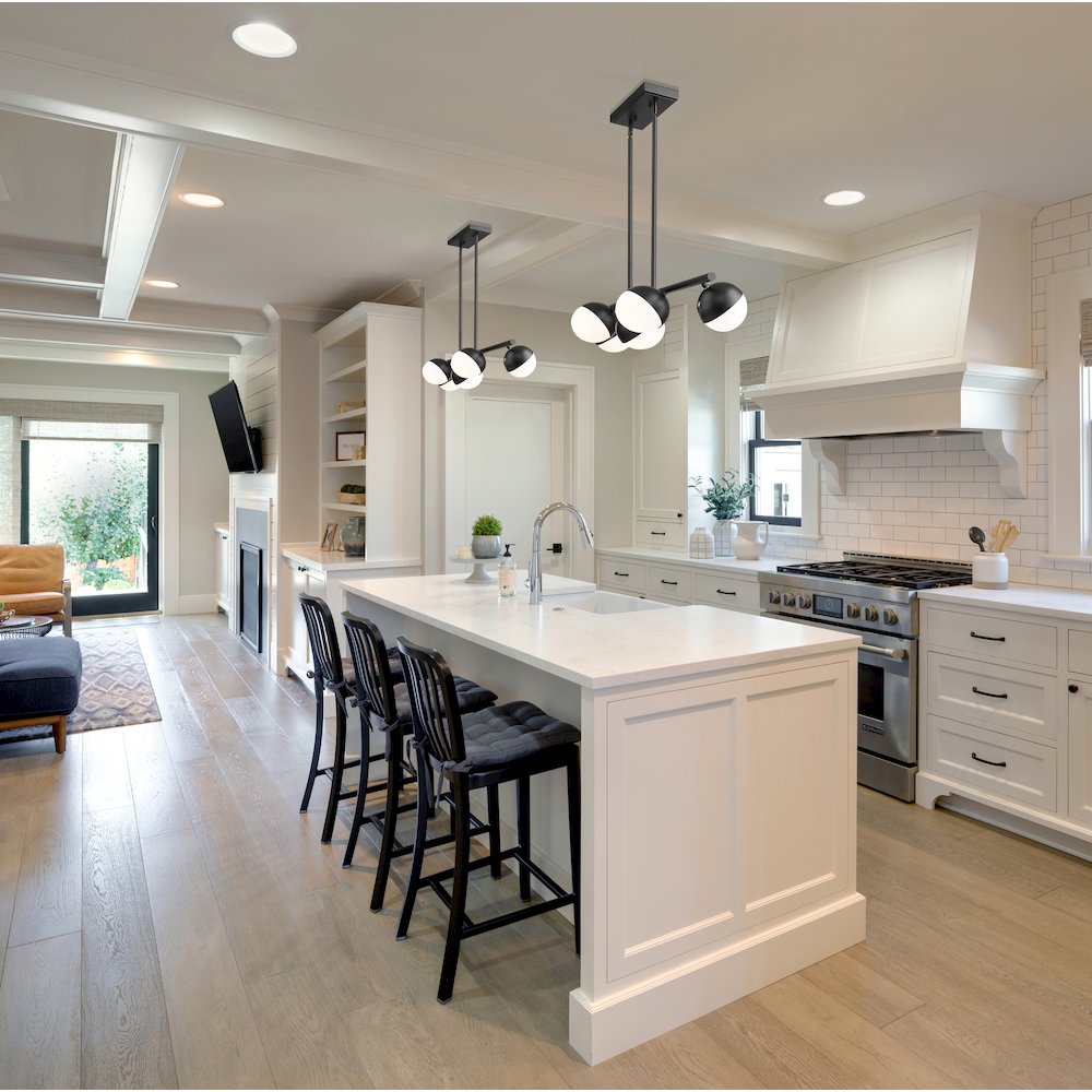 Z-Lite 5 Light Linear Chandelier. Picture 7