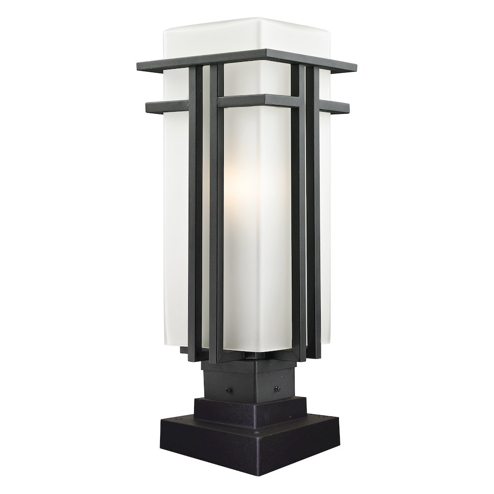 Z-Lite 1 Light Outdoor Pier Mounted Fixture. Picture 1