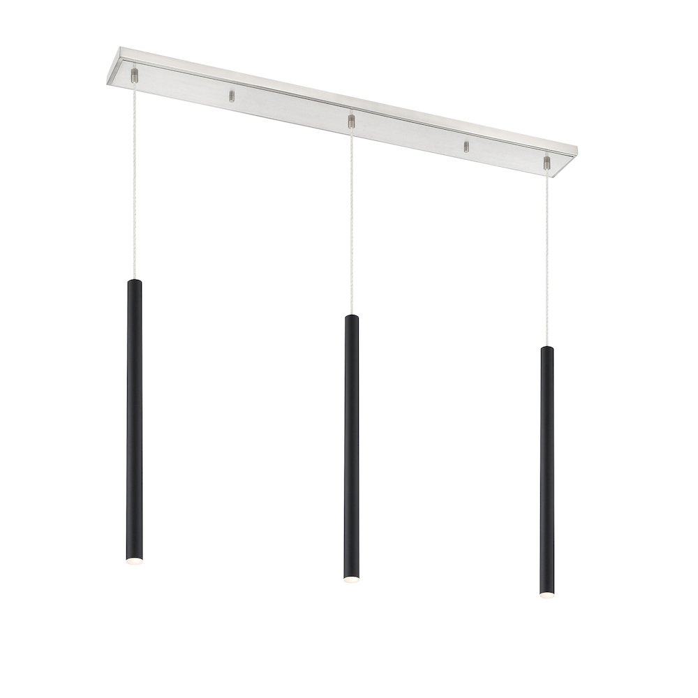 Z-Lite 3 Light Linear Chandelier. Picture 1