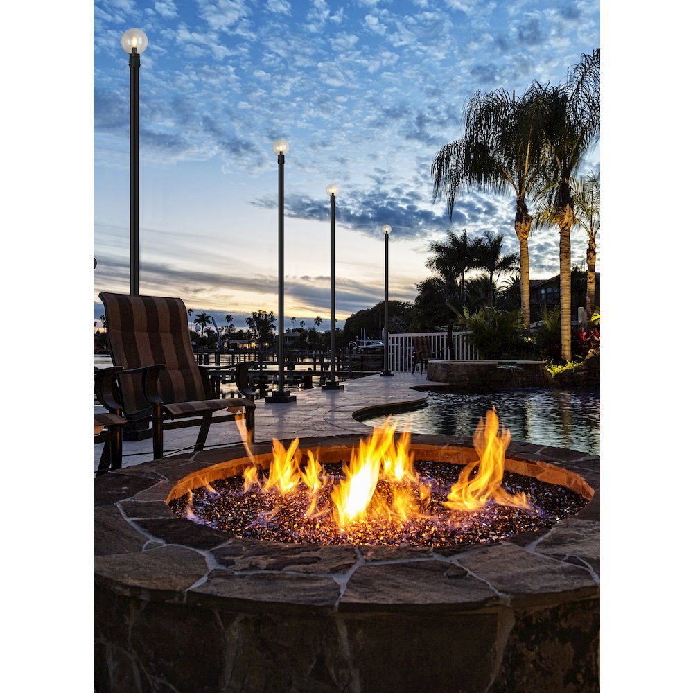 Z-Lite 1 Light Outdoor Post Mounted Fixture. Picture 7
