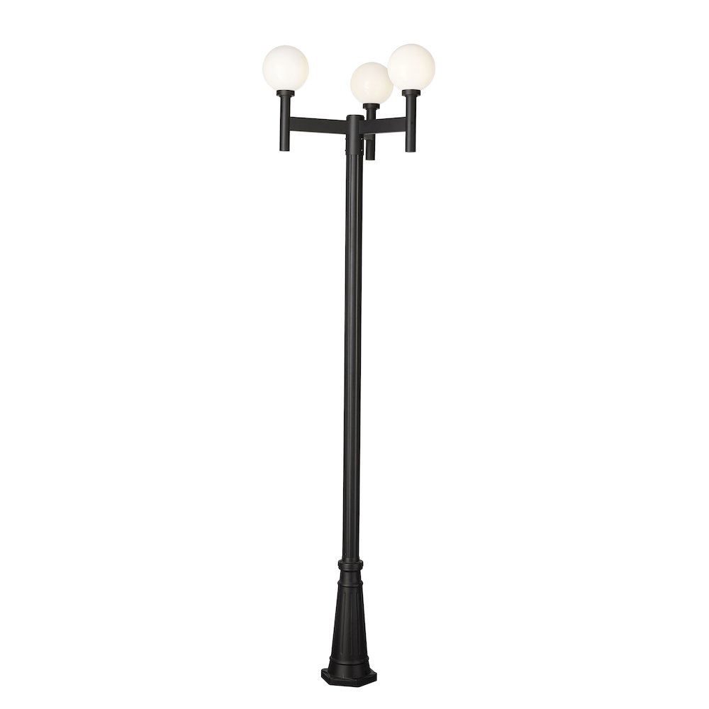 Z-Lite 3 Light Outdoor Post Mounted Fixture. Picture 1