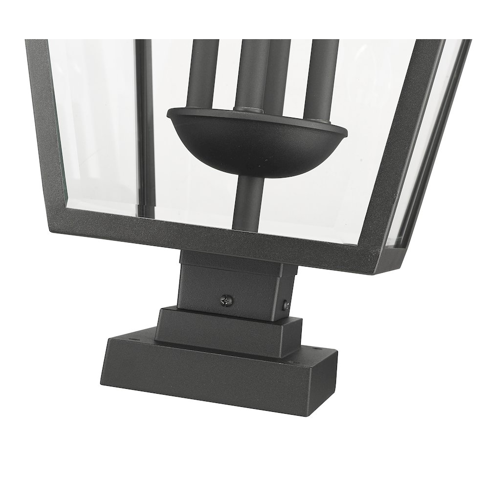 Z-Lite 4 Light Outdoor Pier Mounted Fixture. Picture 4