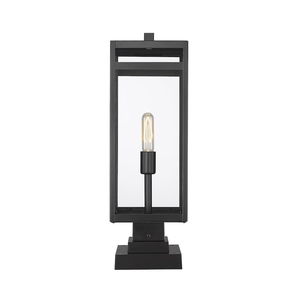 Z-Lite 1 Light Outdoor Pier Mounted Fixture. Picture 2
