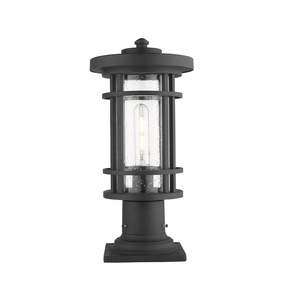 Z-Lite 1 Light Outdoor Pier Mounted Fixture. Picture 1