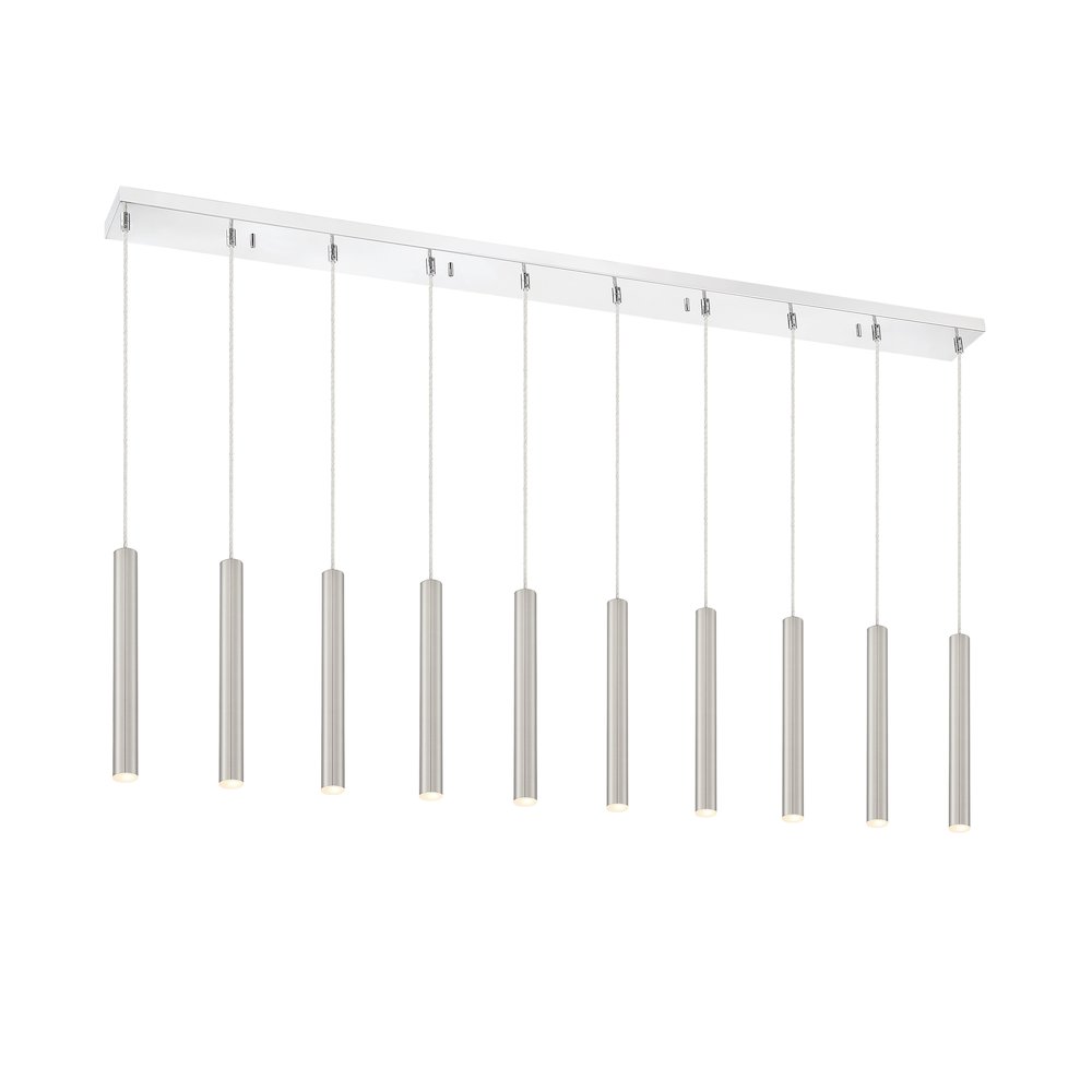 Z-Lite 10 Light Linear Chandelier. Picture 1